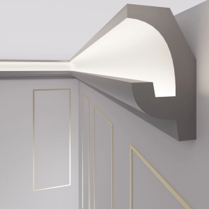 Lichtleiste für indirekte Beleuchtung , Stuckleisten LED OL-25